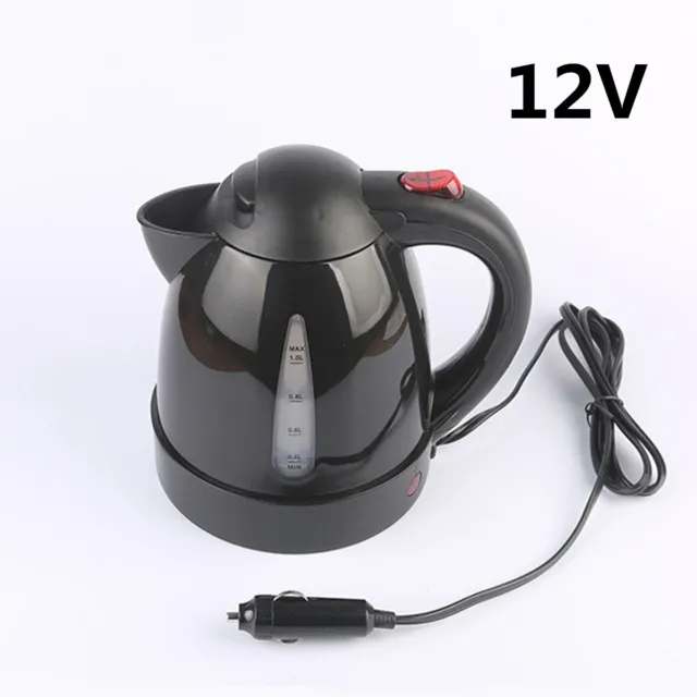 Portable Car Electric Kettle Trip Travel 12V Heated Water Heater For Tea Coffee