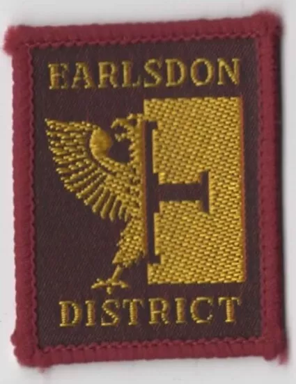 Earlsdon District  Boy Scout Patch RED Bdr. [INT749]