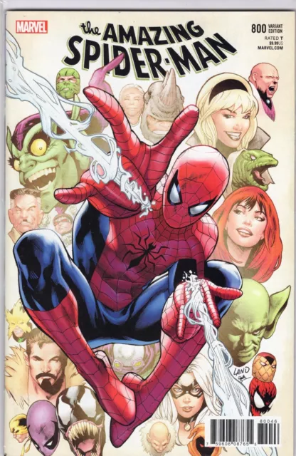 Amazing Spider-Man #800 Land Variant Marvel Comics 2018 NM+
