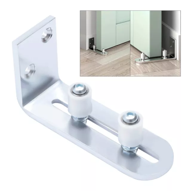 Sistema di porte scorrevoli in acciaio inox cerniera per porta scorrevole rullo di guida a pavimento montato a parete