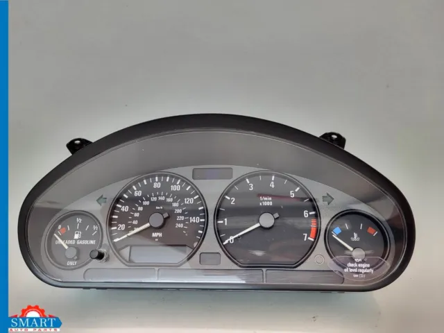 1999 BMW Z3 Roadster Speedometer Instrument Cluster Manual 106k Miles OEM