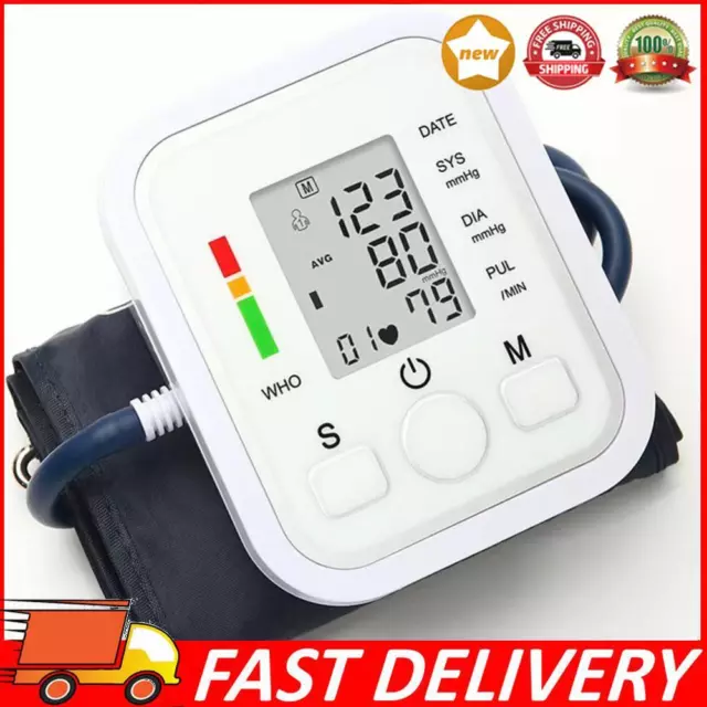 Blood Pressure Monitor Digital Automatic Pulse Heart Rate Monitor Tensiometer
