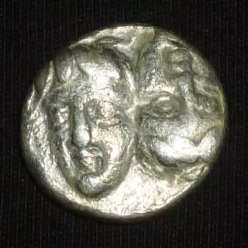 GREEK Ancient Coin MOESIA Istrus , Silver DRACHM - Circa 400 BC   - 833