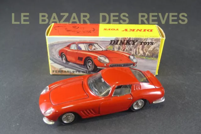 DINKY TOYS FRANCE. FERRARI 275 GTB.   REF: 506 + Boite.