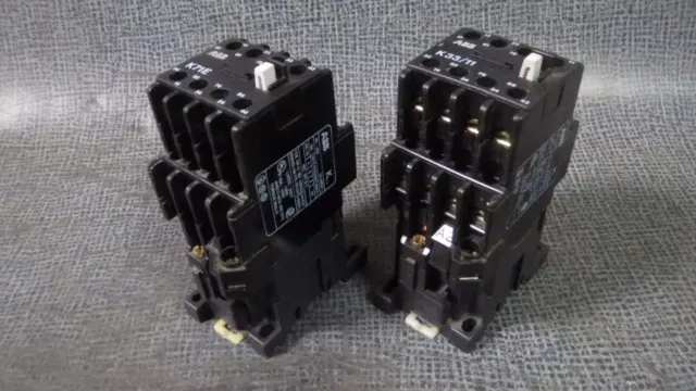 Abb Contactor (1) 10 Amp 600 V 3 Poteau Avec Bobine 110-127V # K71E // # K33/11