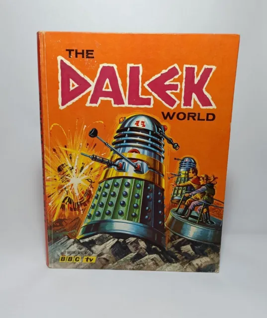 The Dalek World - 1965 Annual - Dr Who Book - Unclipped - BBC