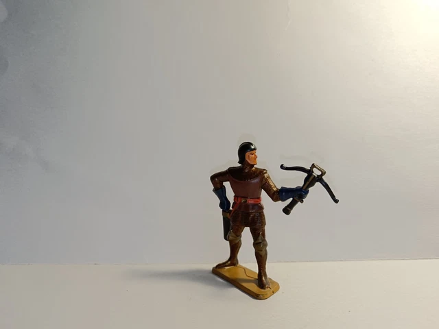 Figurine STARLUX Moyen âge – Homme D'armes Avec Fléau – Boîte D'origine