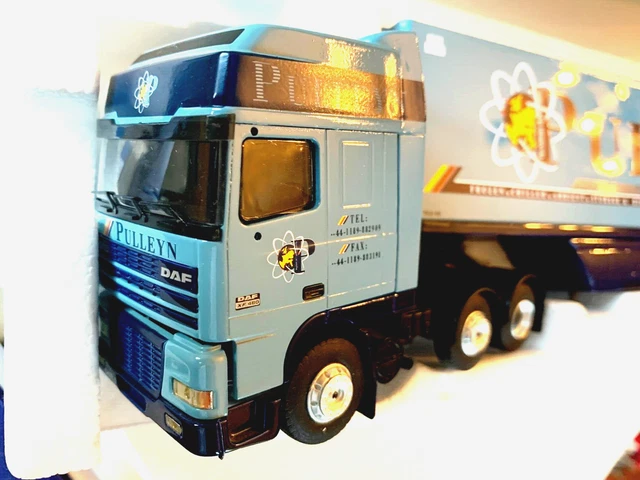ELIGOR, DAF XF MY 2017 4x2 et remorque Tautliner Transports EVOLUTRANS, échel... EUR 131,89 - FR