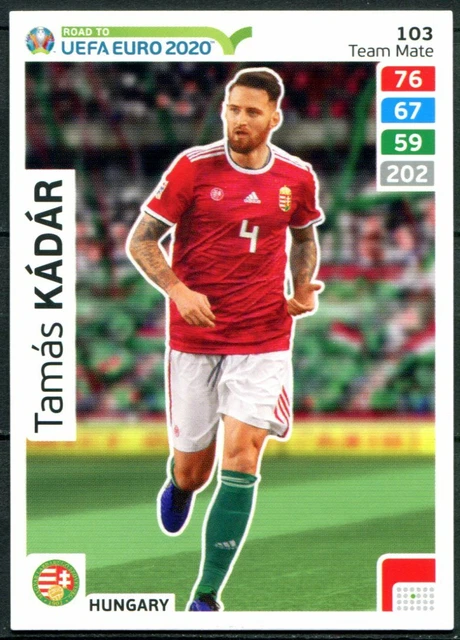 PANINI Road to UEFA EURO 2020 Adrenalyn XL #103 Tamas KADAR Hungary