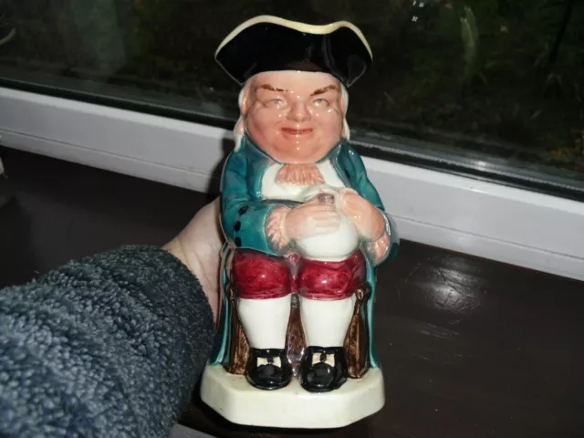 Vintage Large Burlington Ware Character Toby Jug 'The Boozer' 1959-63