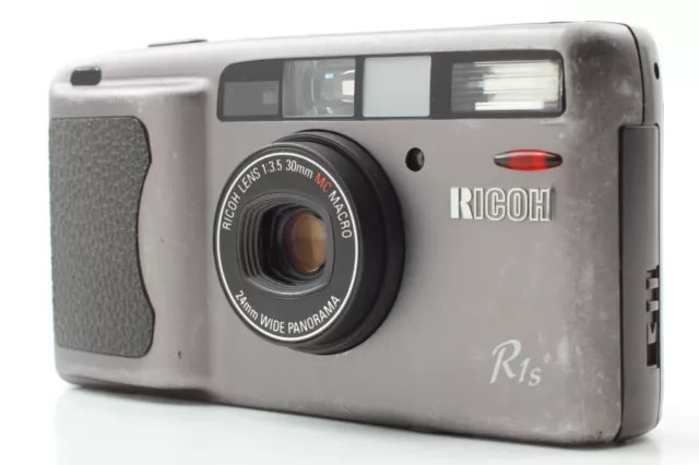 "Read" ［ Exc+4 ］ Ricoh R1s Dark Gray Point & Shoot Film Camera From Japan #394