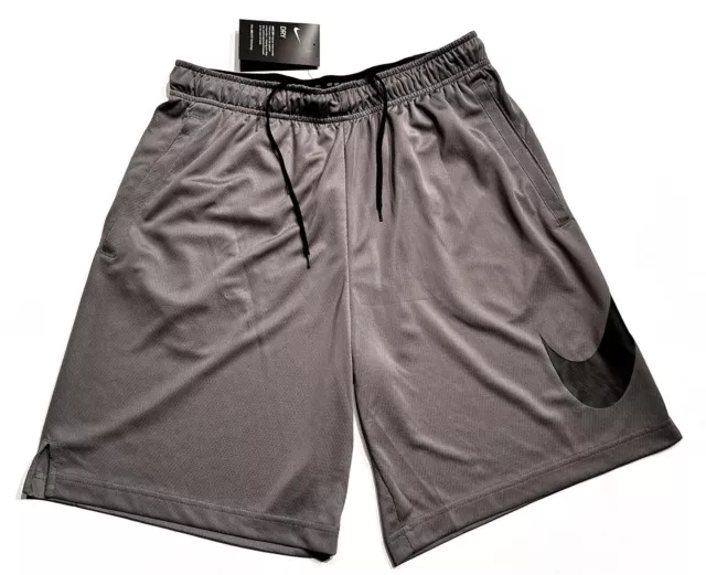 Mens Nike Sportswear Trainings Shorts Smoke Grey Standard Fit Large New CN9773