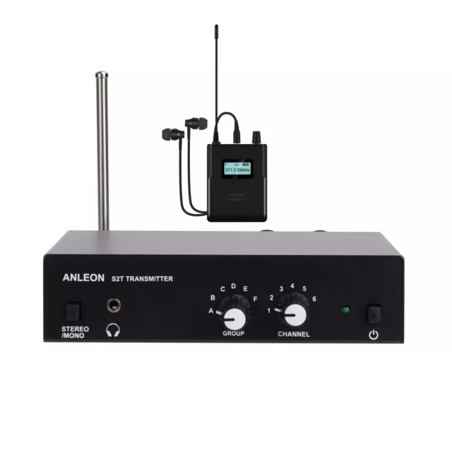 ANLEON S2 570-590Mhz Stage Wireless In-ear Monitor System UHF Stage Monitoring