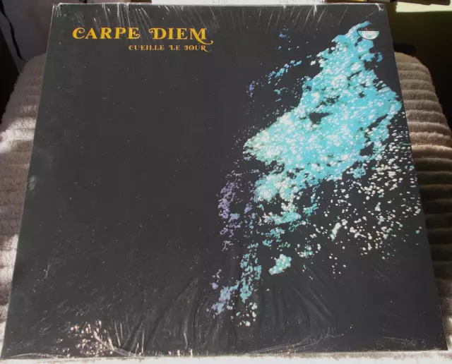 Carpe Diem - Cueille Le Jour 77 French Cosmic Synth Psych Gtr Led Black Vinyl Lp