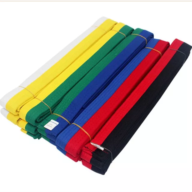 Gift Adults Kids Taekwondo Belt Sports Belt Martial Arts Stripe Karate Judo