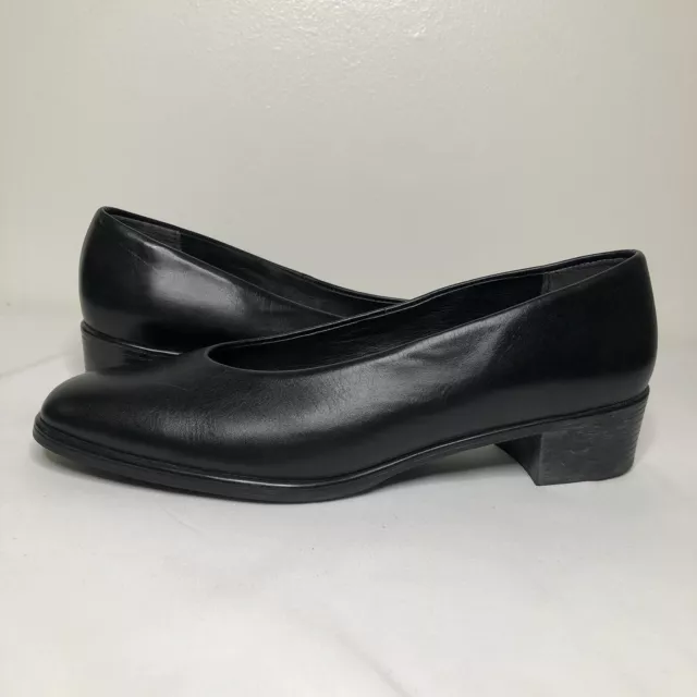 Munro American Women’s Leather Black Loafers Size 9.5 N