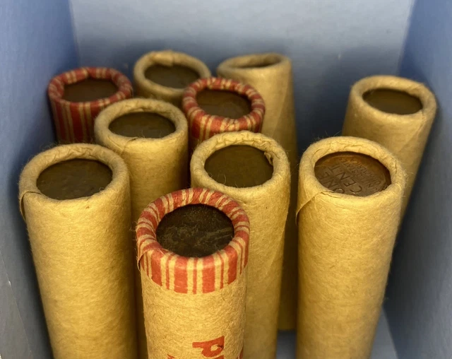 Unsearched 1c Wheat Pennie Rolls ~ CHOICE ~ Find A Big Coin! ~
