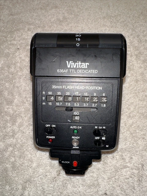 Powerful Tilt Swivel Bounce Zoom TTL Dedicated AF Flash for most Nikon AF Film 3