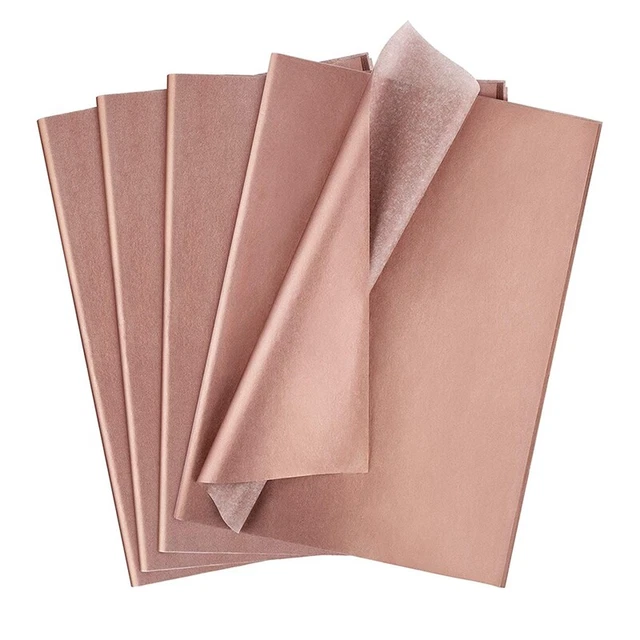 120 hojas papel de seda a granel, papel metálico regalo para bodas, H6O7