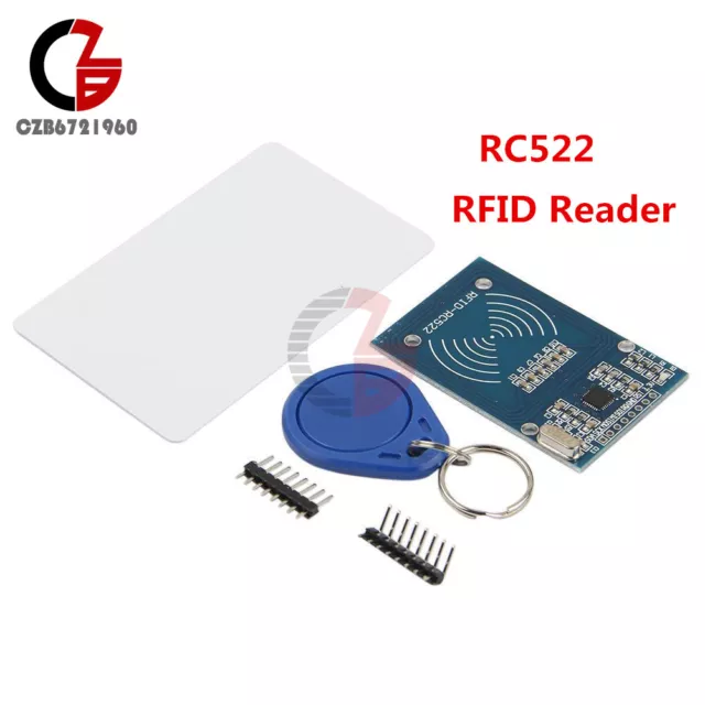 RC522 Card Read Antenna RFID Reader IC Card Proximity MFRC-522 Module