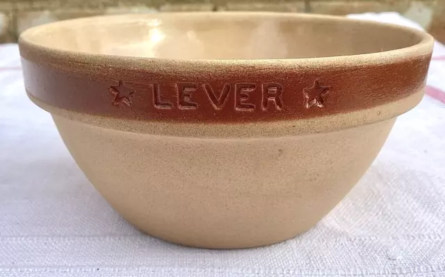 Vintage French Provençal Grès de Gien 'Lever' Small Orange Matte Stoneware Bowl