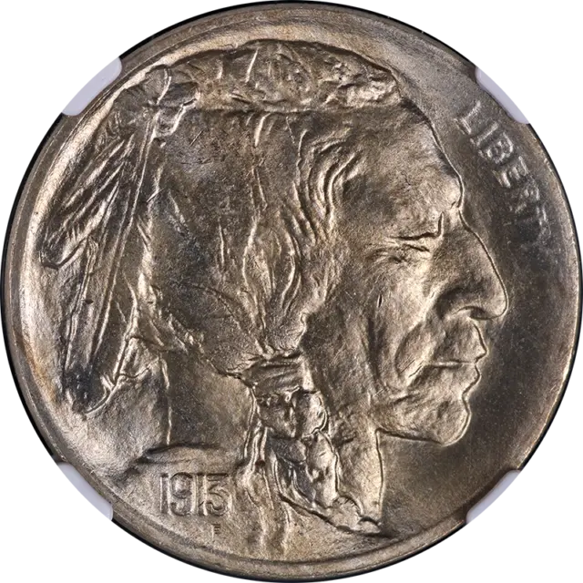 1913-P Type 1 Buffalo Nickel CAC Sticker NGC MS66 Blazing Gem Strong Strike