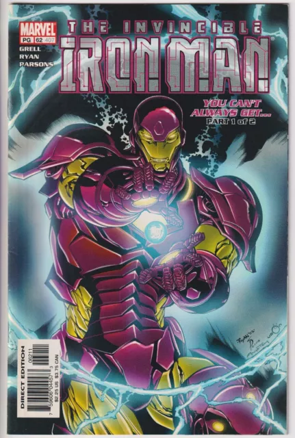 The Invincible Iron Man #62 (#407) - Marvel Comics 2003