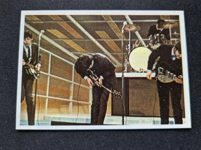 1964 Topps Beatles Color # 36 Paul, John, George, Ringo - Paul Speaking (EX/NM)