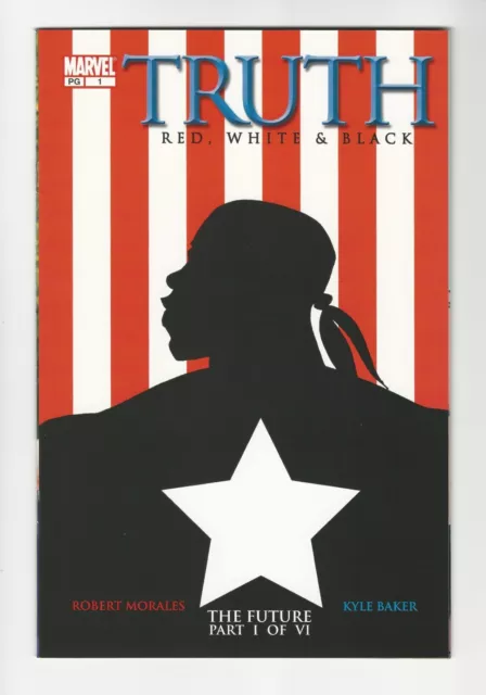 Truth Red White & Black 1 (Marvel 2003) NM+ 1st app ISAIAH BRADLEY