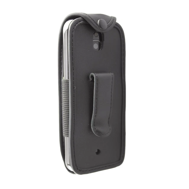 Housse Ceinture En Cuir Pour Nokia C1-02 - Étui Avec Passant Neuf, Fabriqué En France