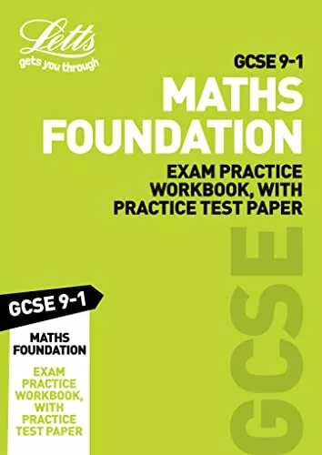 GCSE 9-1 Maths Foundation Exam Practice ..., Letts GCSE