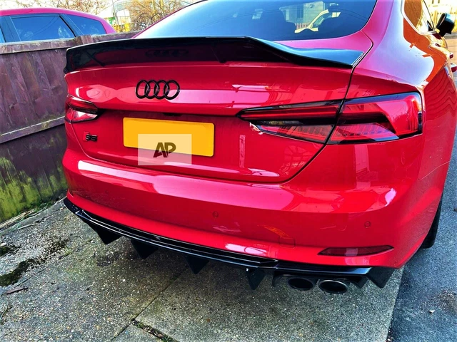 Für Audi Rs5 Look A5 S5 B8 8T Coupé 2 Türer Glänzend Schwarz