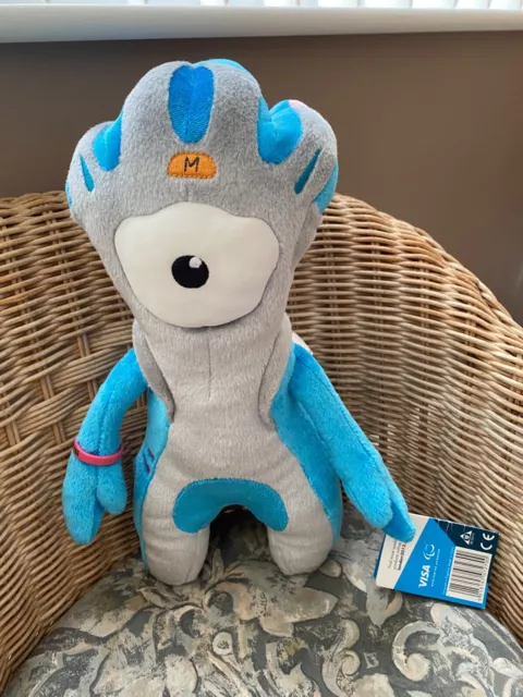 Olympic Games London 2012 - Mandeville Paralympic Mascot Soft Toy