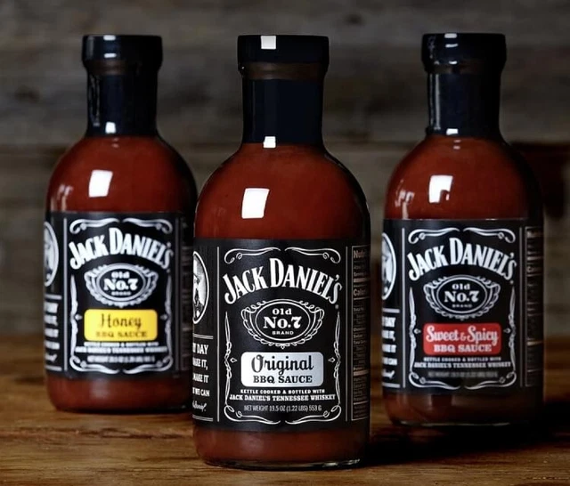 Lots De 3 Sauce Jack Daniel's