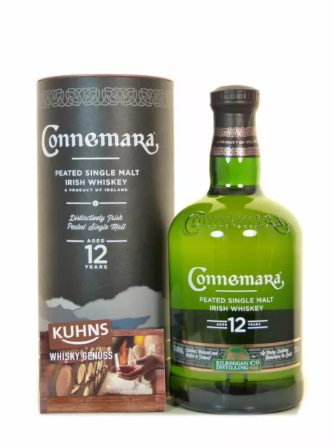 Connemara 12 Jahre Peated Single Malt Irish Whiskey 0,7l, alc. 40 Vol.-%