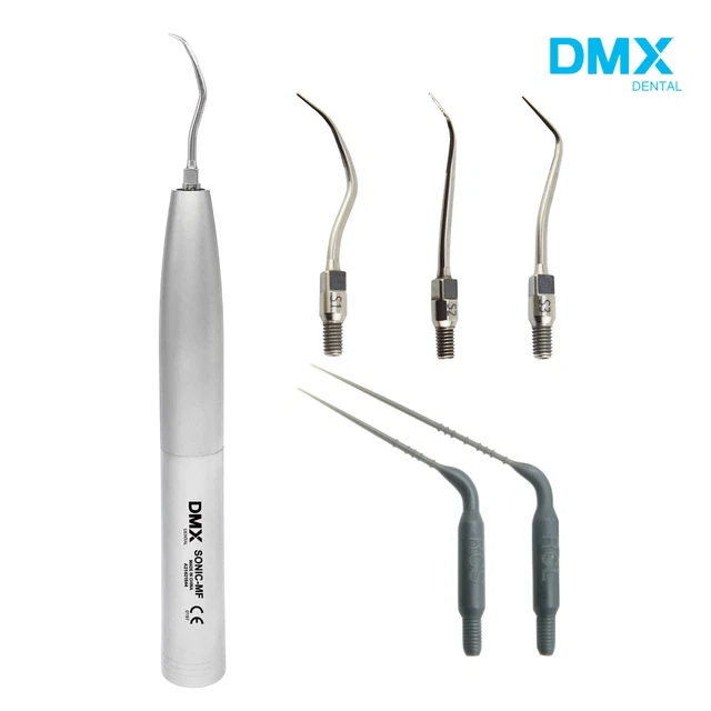 DMXDENT Sonic MF Dental Air Scaler Handpiece & 3Tips KaVo MULTIflex Coupling 4H