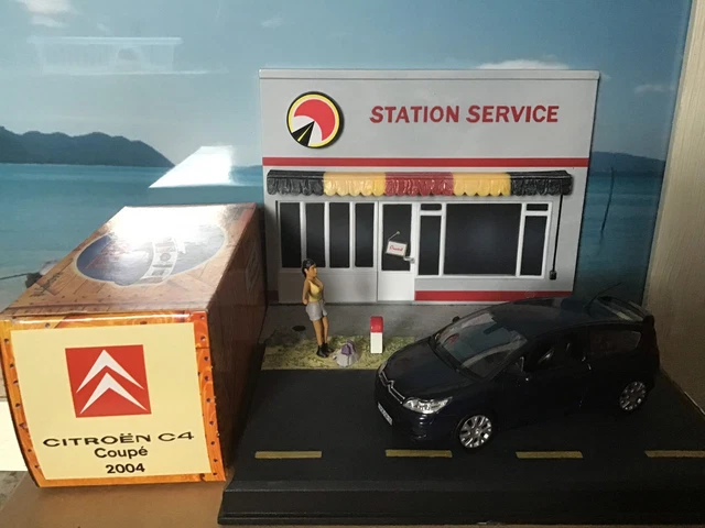 Modèle Réduit Citroën C4 Coupé 2004 – Norev 1/43 – Série Voitures Françaises – Occasion