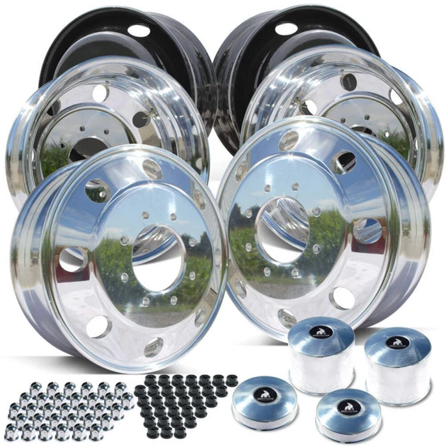 Espejo Northstar 19,5x6,00 pulido ambos lados 1994-2018 Dodge Ram 3500 ruedas traseras dobles 8x6.
