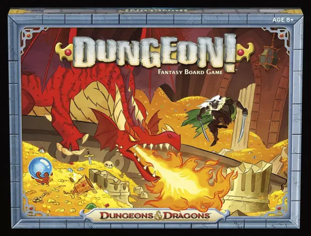 Dungeons and Dragons Dungeon! Fantasy Board Game (NEW) Wizards of the Coast