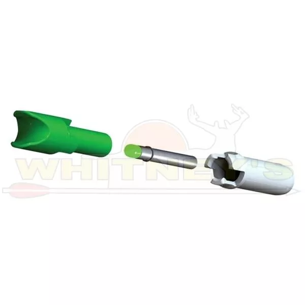 TenPoint Alpha Brite Lighted Nock System - Green - 3pk - HEA-358.3
