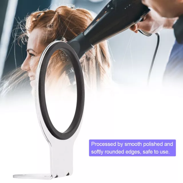 (Hair Dryer Holder)Wall Mount Stainless Steel Electroplating Hair Dryer GFL