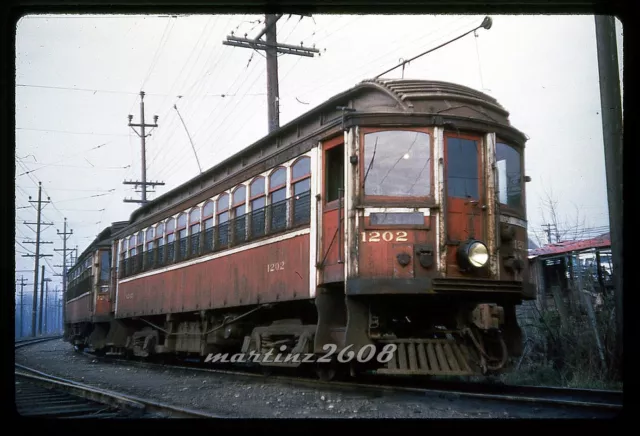 (Db) Dupe Traction/Trolley Slide British Columbia Electric Railroad (Bcer) 1202