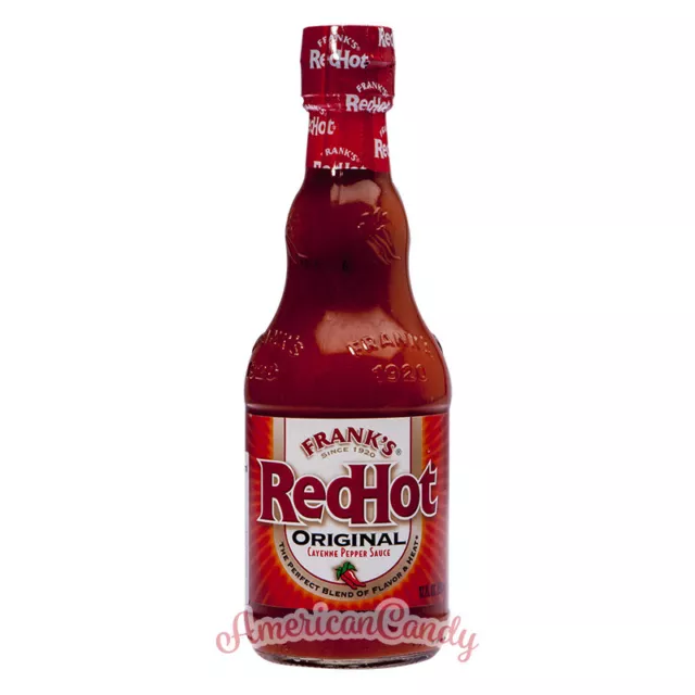 NEU: 3x 354ml FRANK's Red Hot BBQ & Buffalo Wings BBQ Sauce USA  (25,41€/l) 2