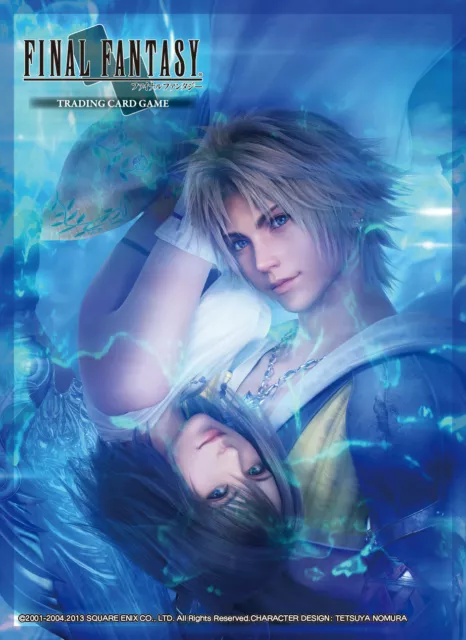 FINAL FANTASY FFX Tidus / Yuna Deck Protector Sleeves 60ct Standard 67 x 92mm