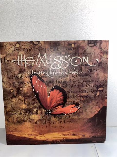 The Mission Butterfly On A Wheel 12” Vinyl Single