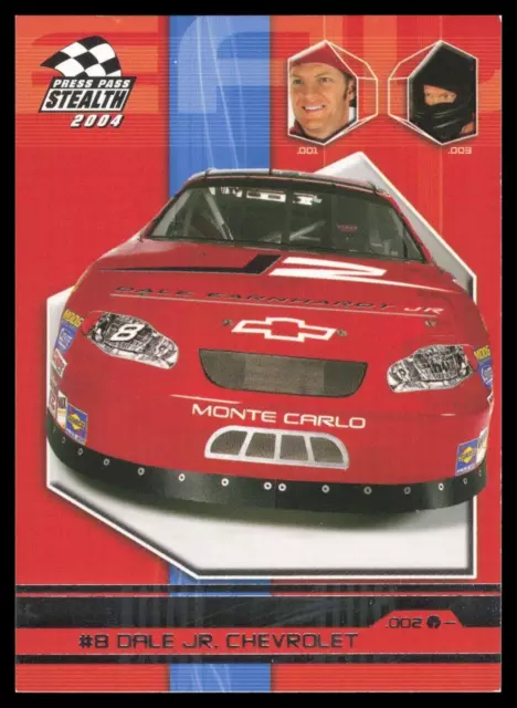 Chevrolet Press Pass Stealth #53 #8 2004 Dale Jr.