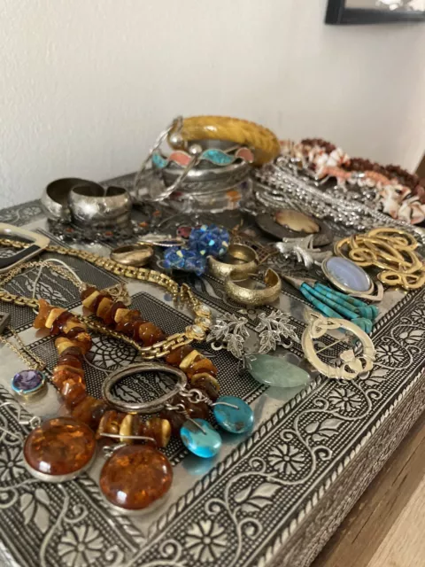 Vintage Modern Jewellery Mixed Job Lot Bundle Drawer Clearance