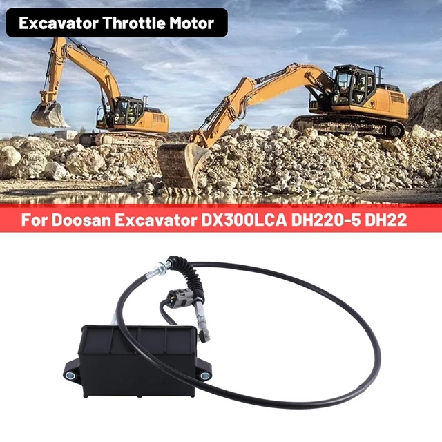 52300006 Bagger Drosselmotor Kompatibel für Doosan Bagger DX300LCA DH220-5