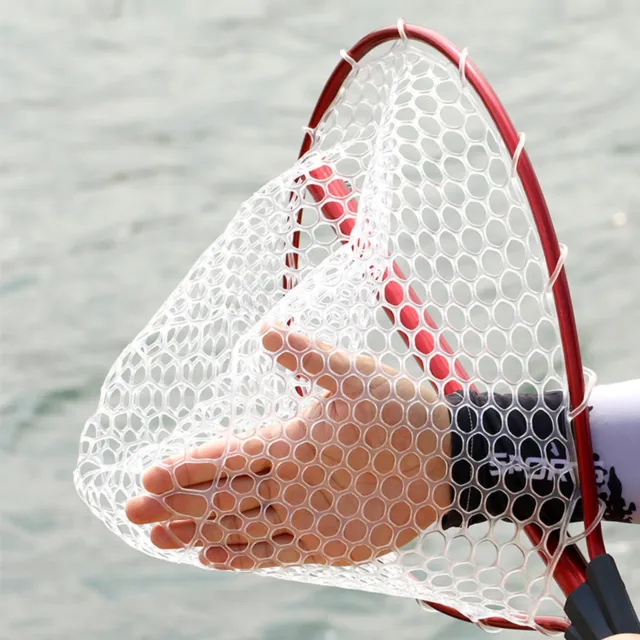 Fishing Landing Net Portable Load Bearing Abs Fish Landing Net Slip-proof Handle