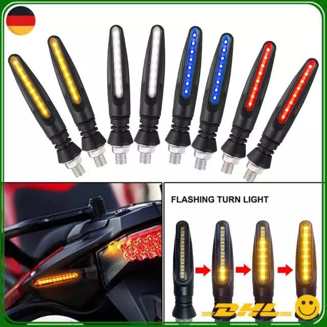 12V LED Kombinations-Tagfahrlicht-Blinker Doppelfunktions-Blinker Für Motorräder